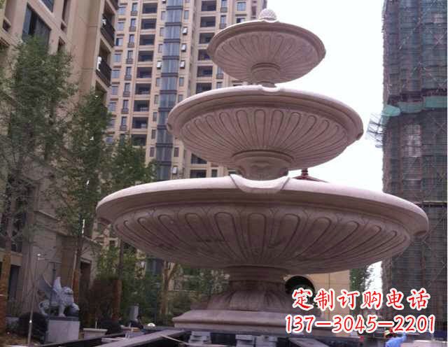 天津大理石大型喷泉石雕宏伟精美的艺术之作