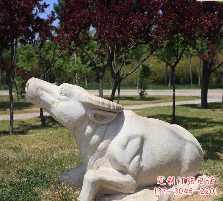 天津大理石动物雕塑传承文化的艺术精品