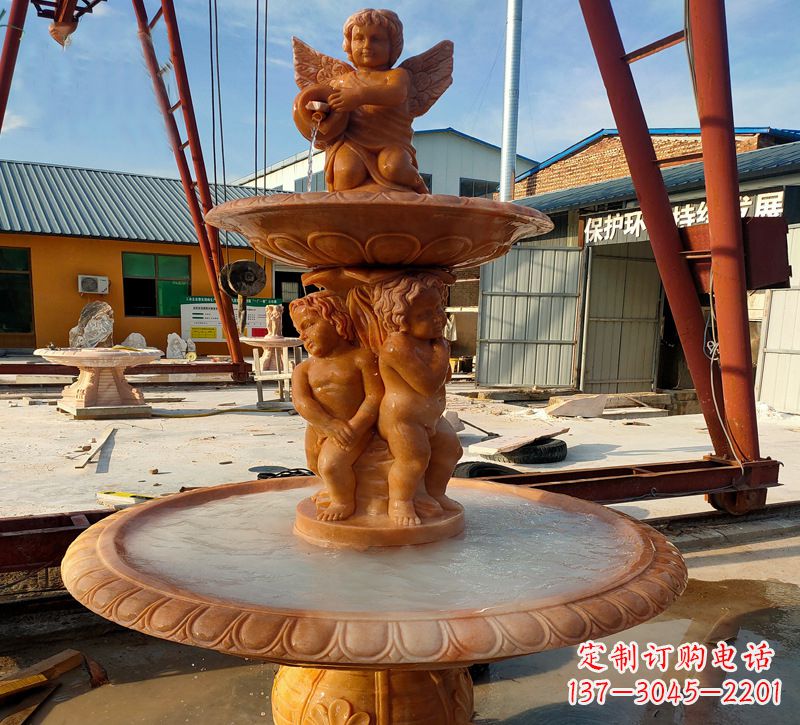 天津大理石风水球雕塑传承古老文化
