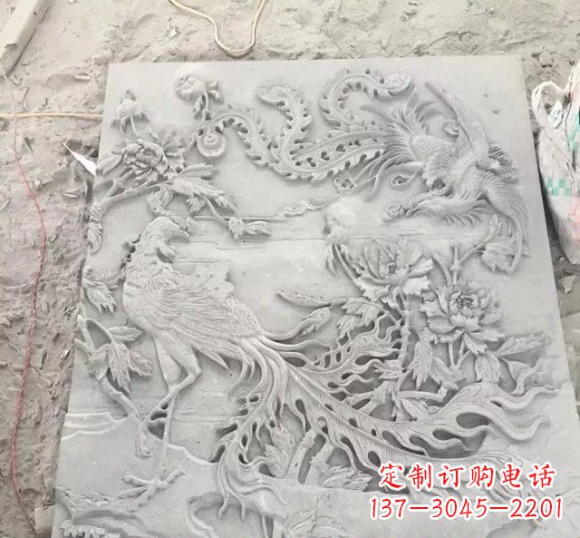 天津精美的凤凰雕塑