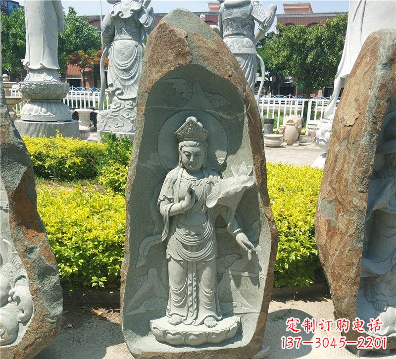 天津大理石观音像，以灵性铭刻记忆