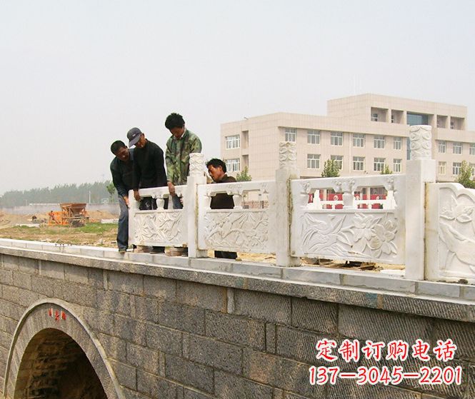 天津大理石拱桥石雕栏板