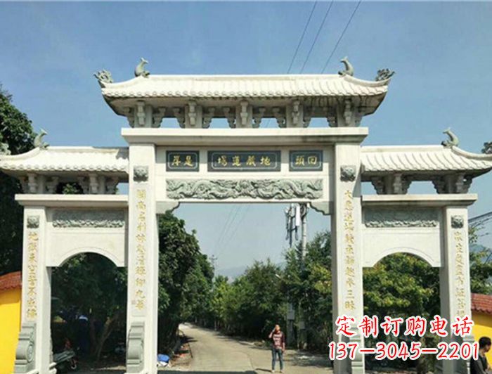 天津大理石牌坊雕塑