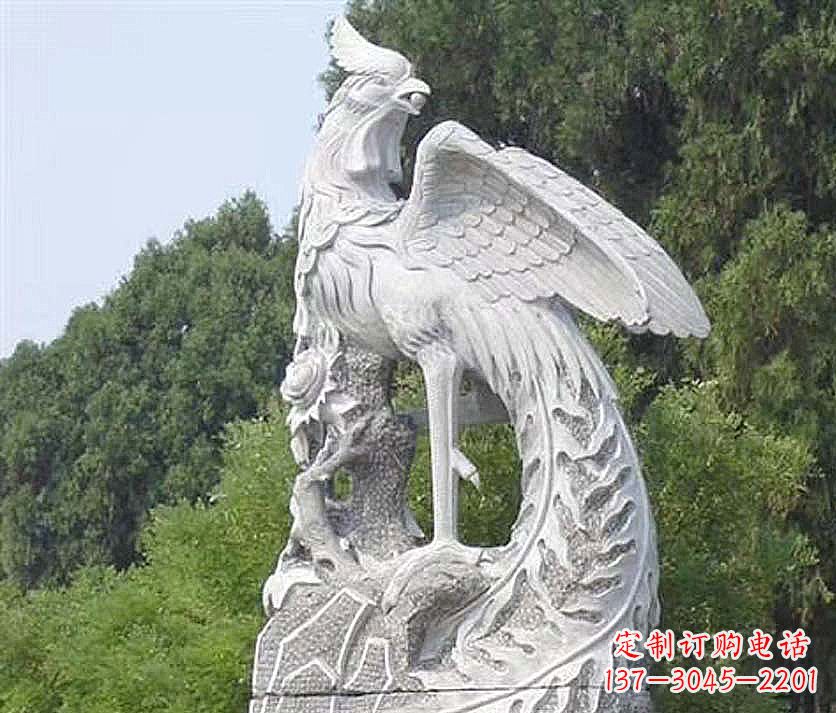 天津大理石凤凰雕塑