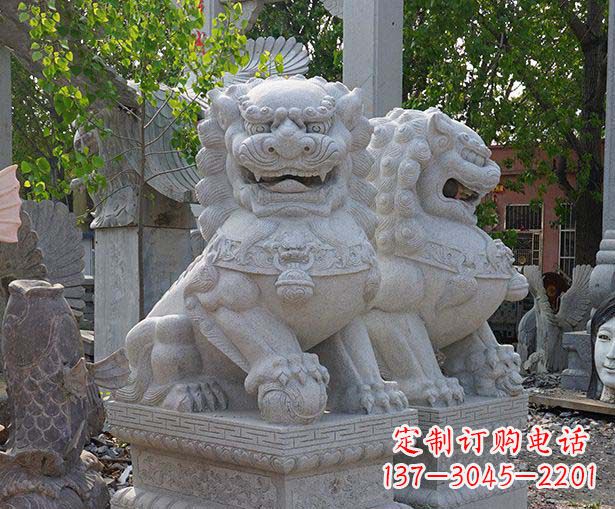 天津中领雕塑狮子雕塑定制