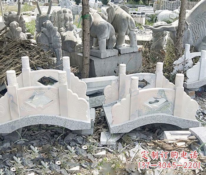 天津精美大理石拱桥雕塑