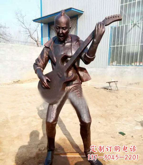 天津音乐传奇——吉他雕塑