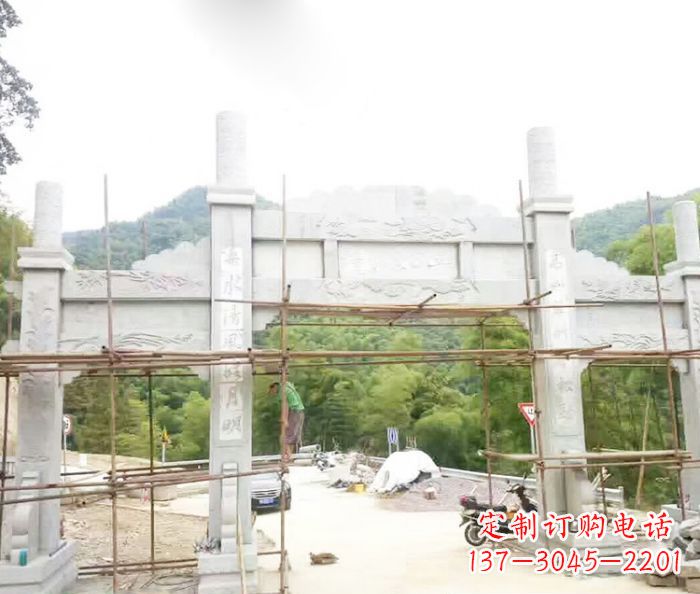 天津专业牌坊雕塑定制