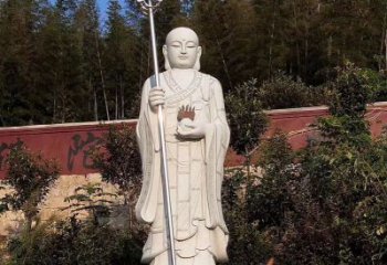 天津地藏王佛像石雕户外摆件广场景观雕塑
