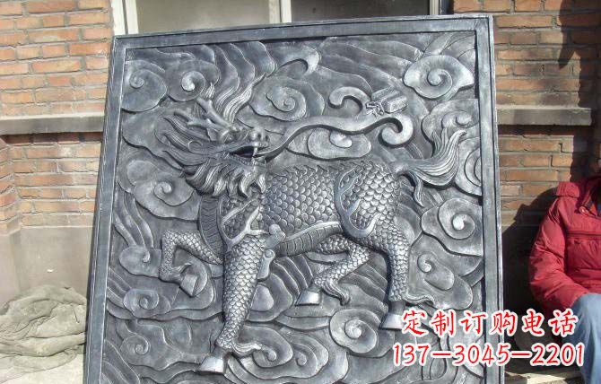 天津雕塑·锻铜古典麒麟