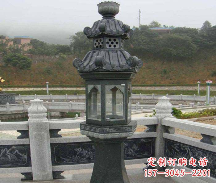 天津仿古石灯雕塑,点亮景观空间
