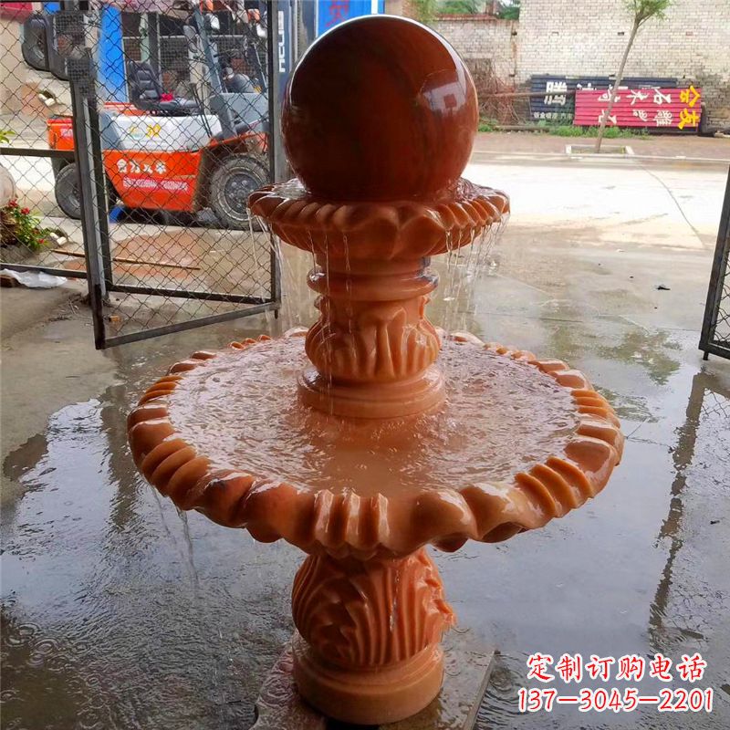天津风水球石头雕塑