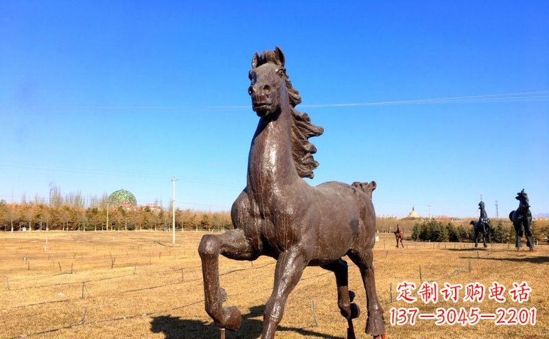天津精美大型动物雕塑