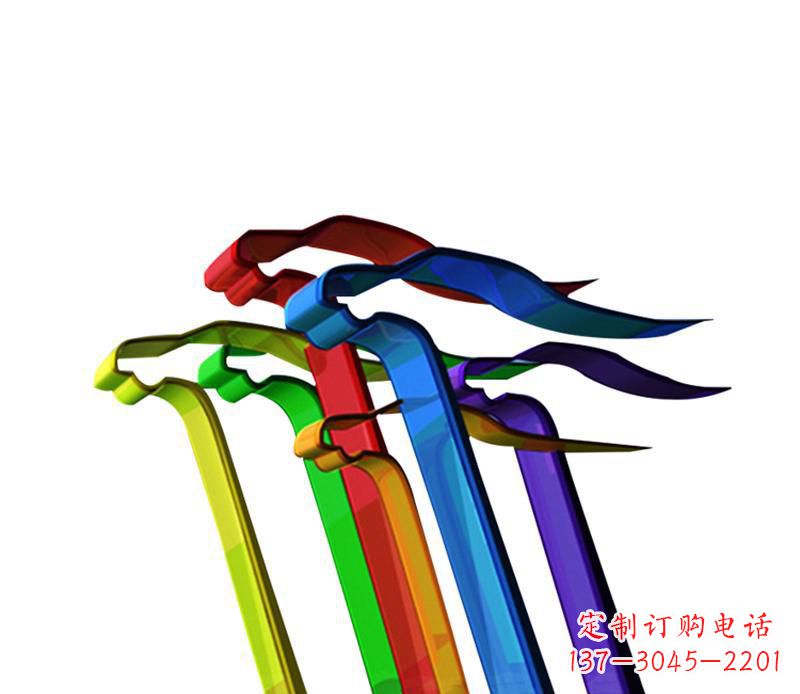 天津欣赏性强的不锈钢飞翔飘带景观雕塑