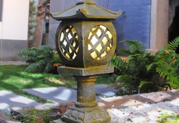 天津仿古庭院石雕灯笼，精美雕刻点亮家园