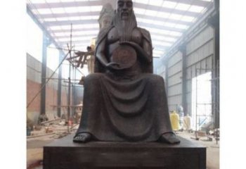 天津伏羲铜雕塑，精雕细琢的精美艺术品