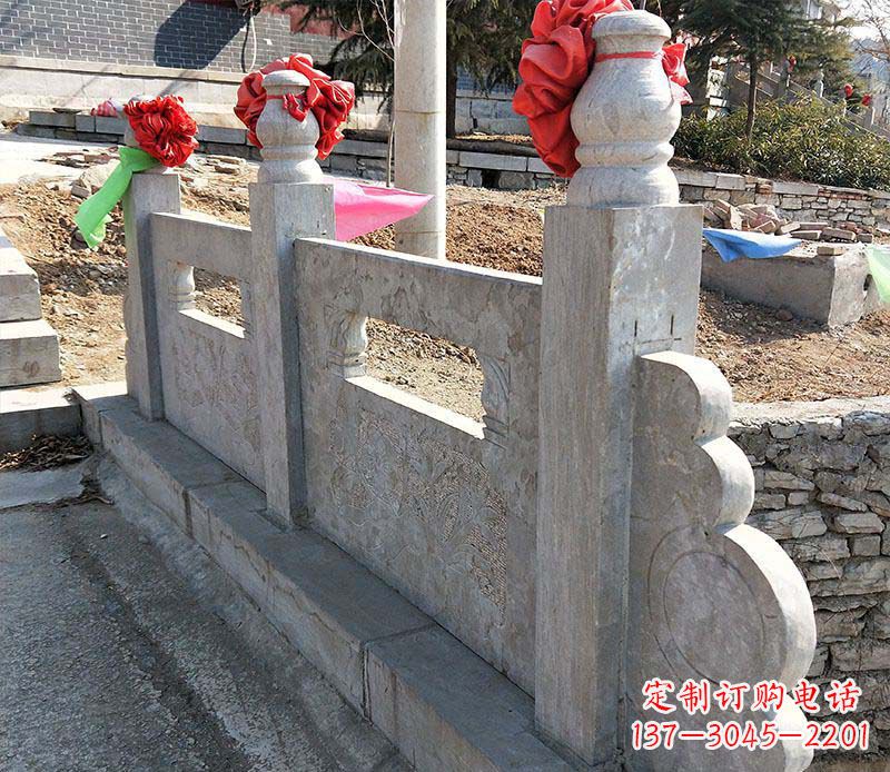天津公园大理石栏板景观石雕 (2)