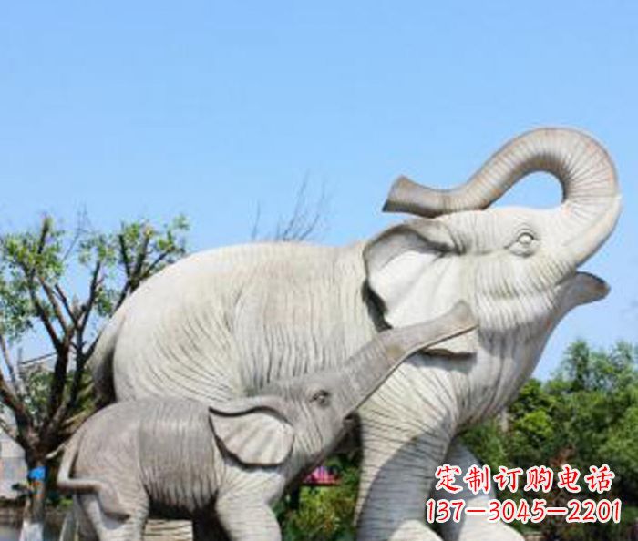 天津流动的大理石动物雕塑
