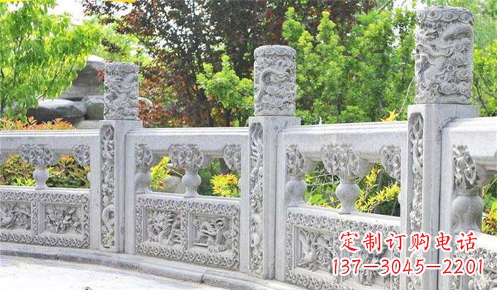天津公园仿古石栏板_1