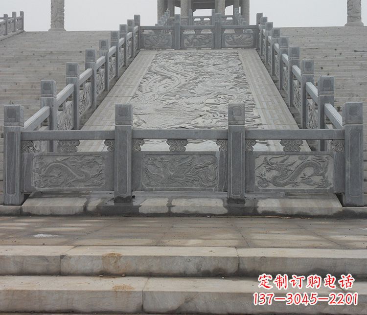 天津精美的仿古石栏板雕塑