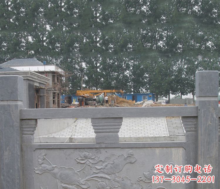 天津独特的仿古公园石栏板雕塑