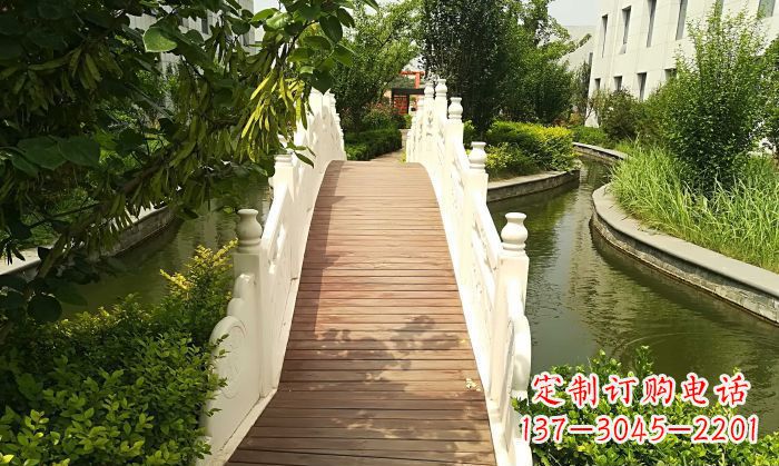 天津汉白玉石拱桥雕塑