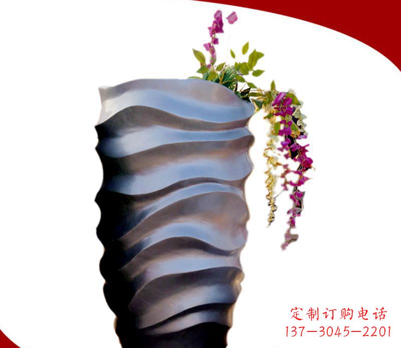 天津公园花盆景观雕塑