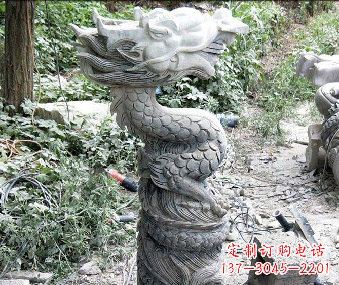 天津精美古典生肖大理石雕塑