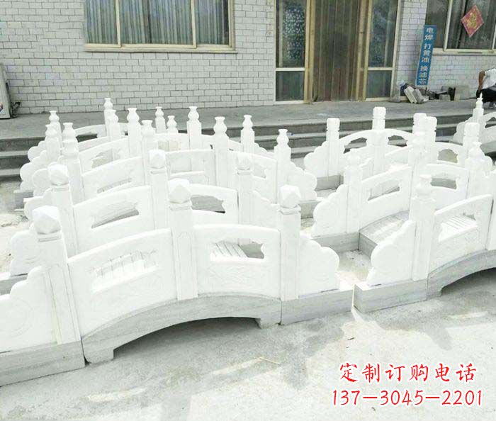 天津专业定制大理石拱桥雕塑