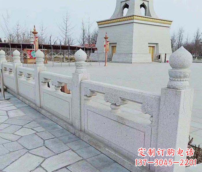 天津精美大理石栏板石雕