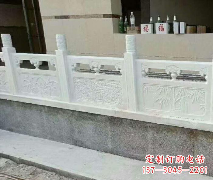 天津艺术大理石栏板石雕