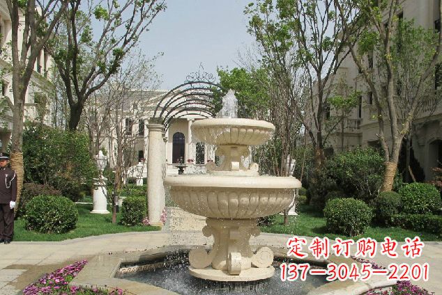 天津大理石喷泉石雕——把景观美学带入公园