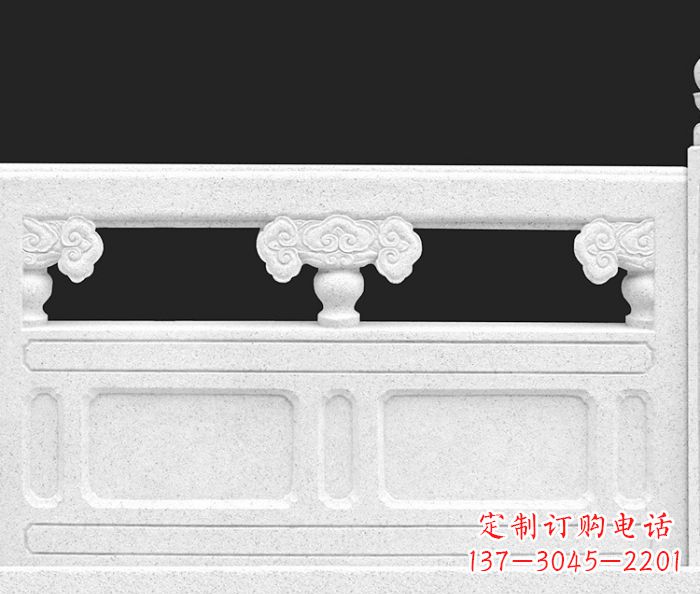 天津汉白玉石栏板雕塑