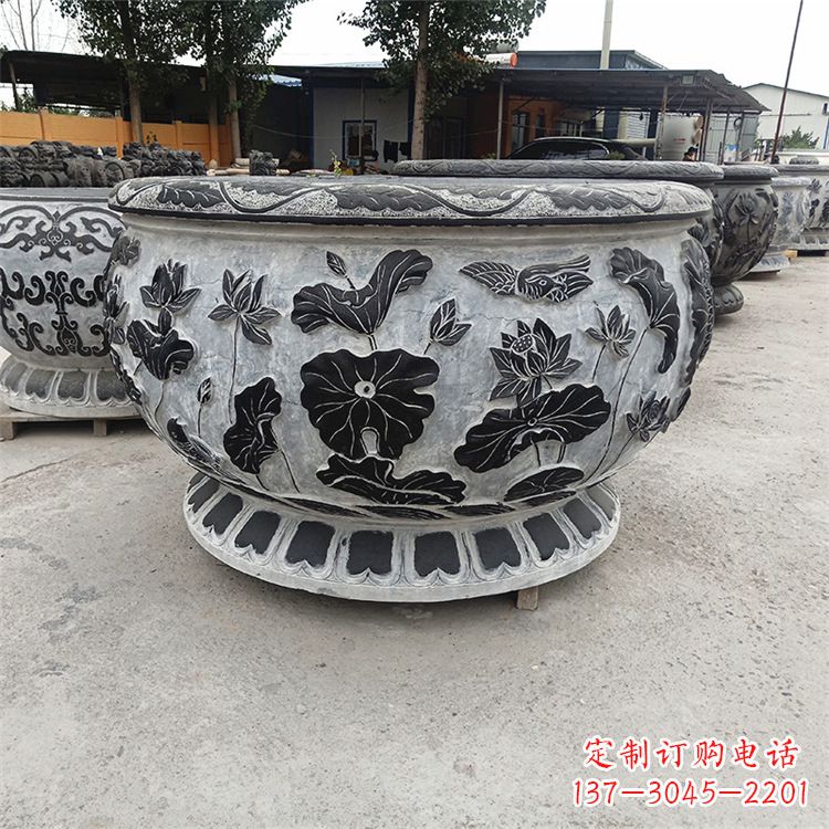 天津精美石雕水缸——雕刻您的艺术一生