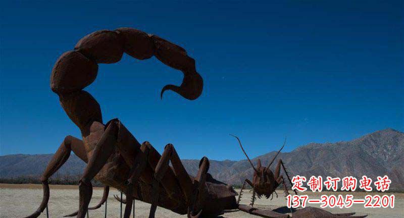 天津中领雕塑精美铜雕蝎子雕塑