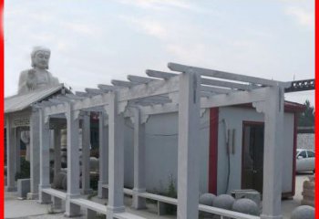 天津 专业定制公园大理石石雕长廊