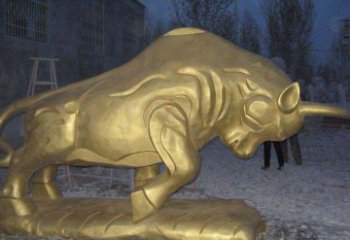 天津拓荒牛铜雕—瑰丽壮观的动物雕塑