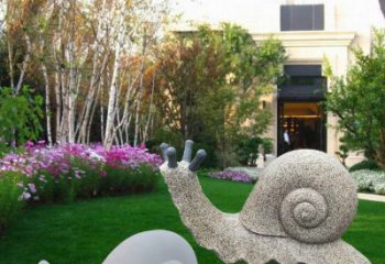天津蜗牛雕塑——精致的艺术礼物
