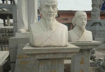 天津高级定制古代名人祖冲之头像雕塑