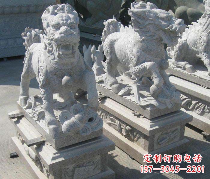 天津优质古代神兽麒麟石雕
