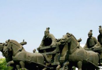 天津中领雕塑--尊贵马车雕塑
