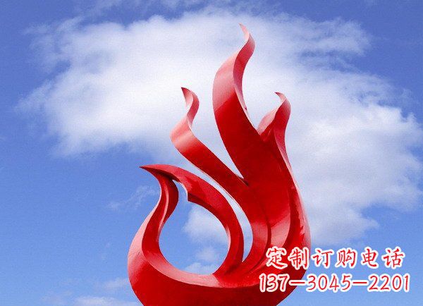 天津华丽不锈钢凤凰雕塑