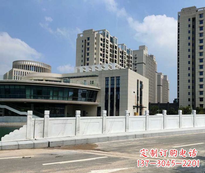 天津广场景观大理石栏板雕塑