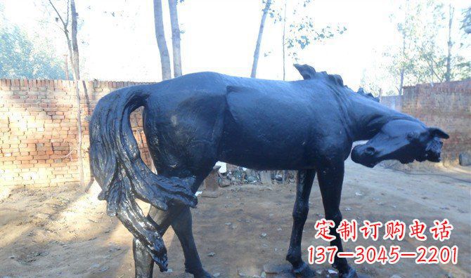 天津广场铜马动物铜雕