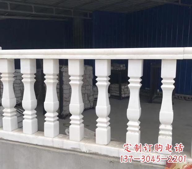 天津汉白玉欧式栏杆雕塑,精美绝伦