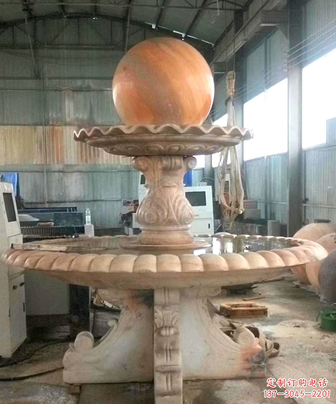 天津专业定制湖南风水球雕塑