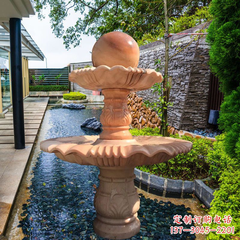 天津花岗岩石风水球雕塑