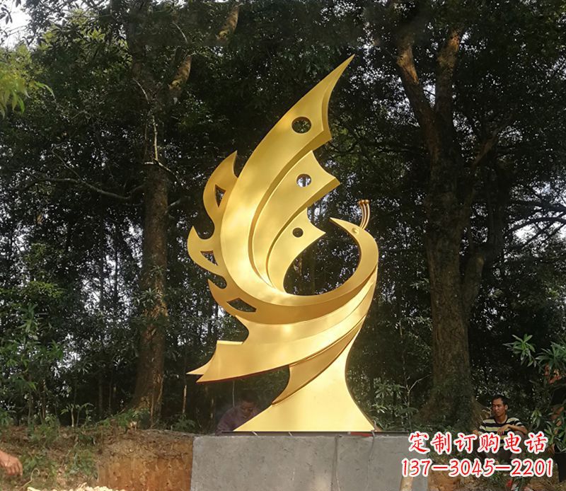 天津金凤凰不锈钢雕塑