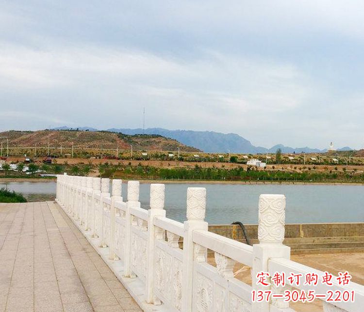 天津高贵大气的石头栏板雕塑