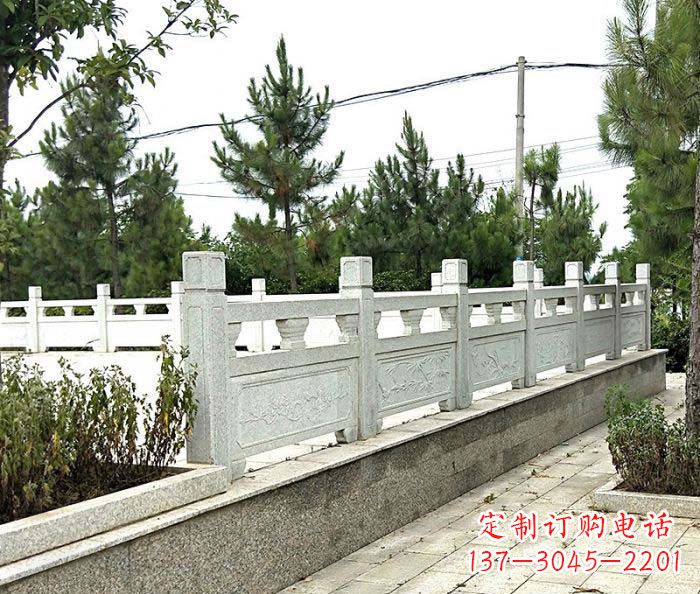 天津大理石栏杆雕塑:精致的定制艺术品